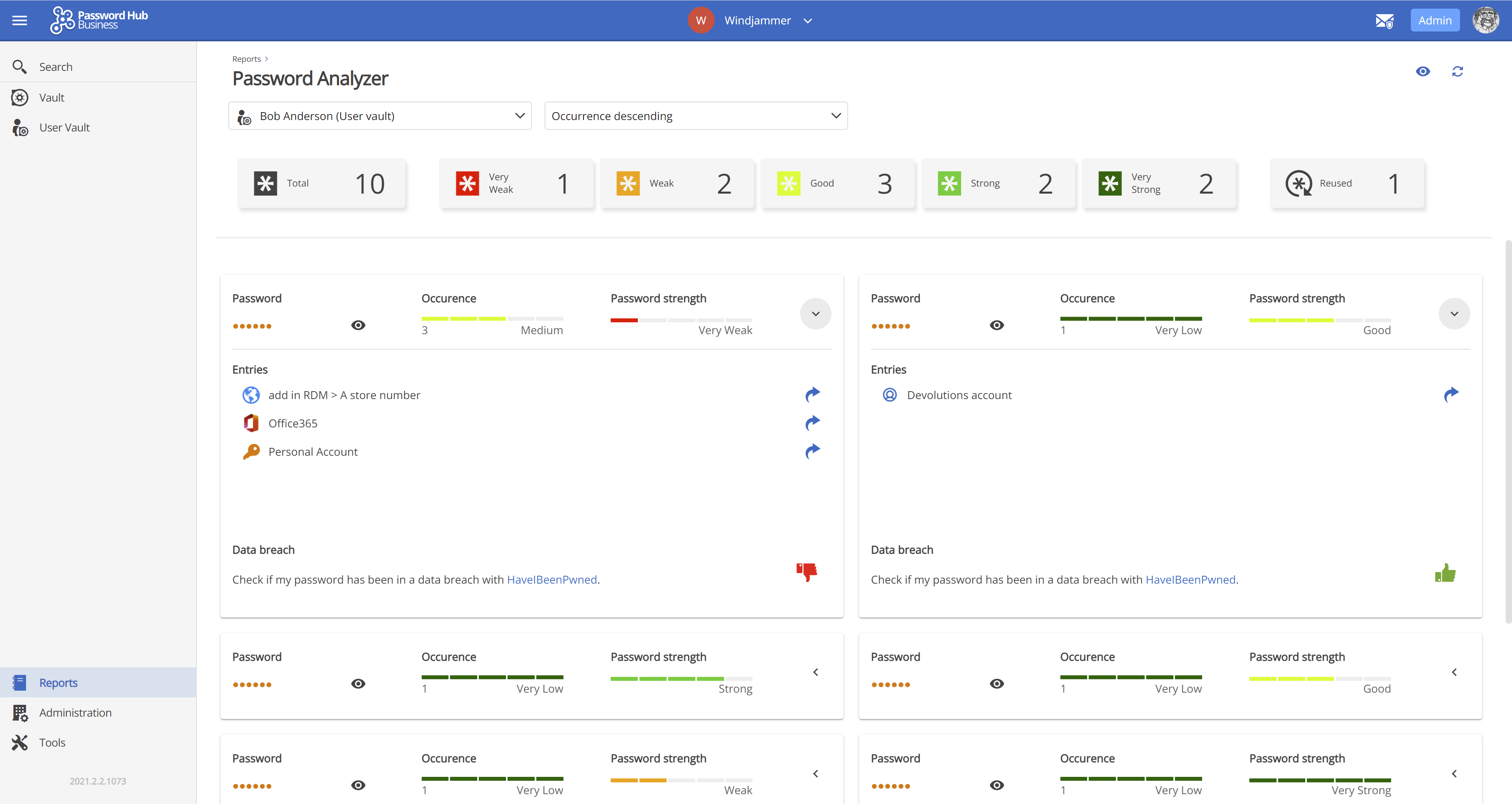 Intuitive Admin View and Tools